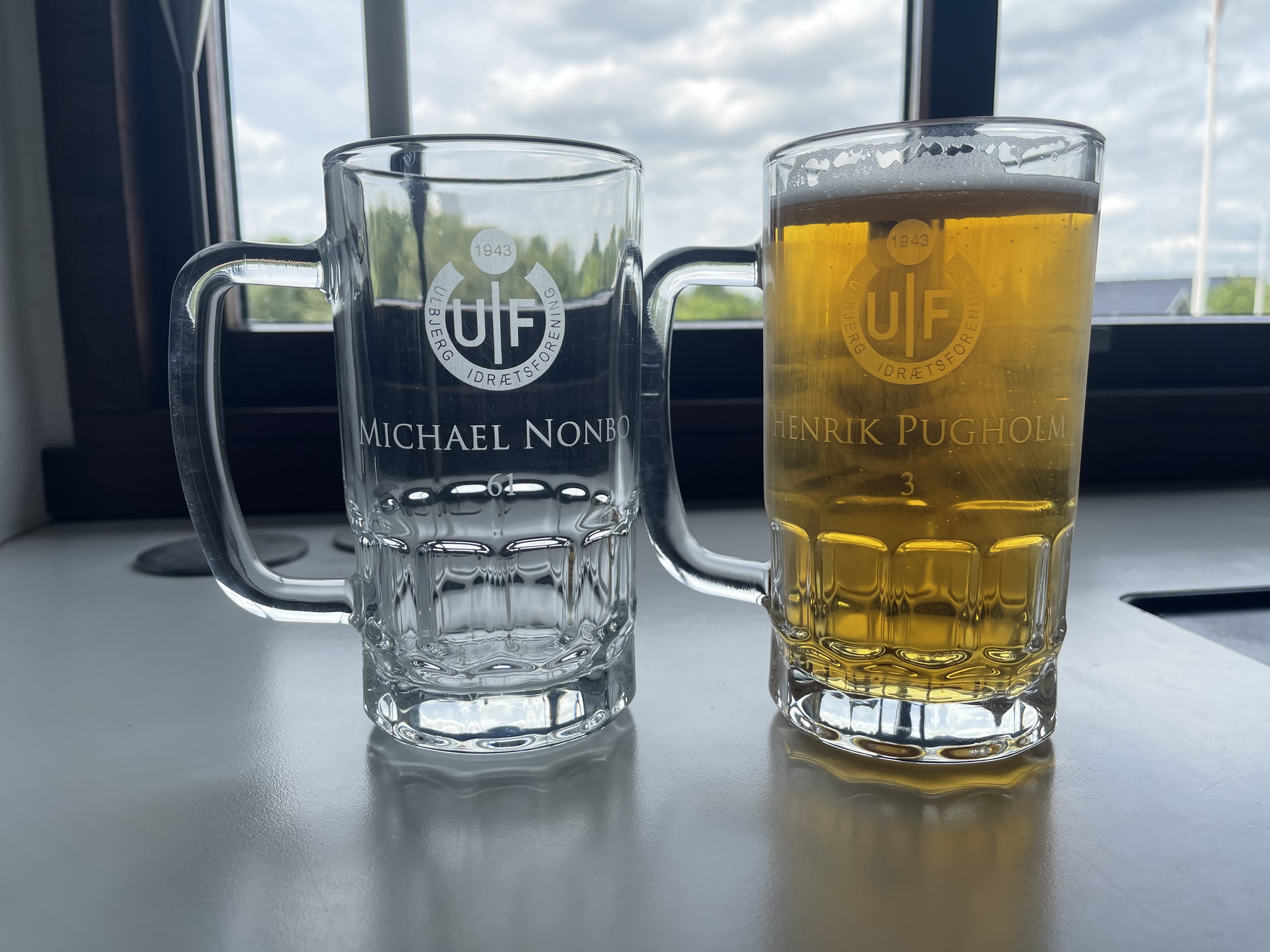 Ølkrus graveret Ølkrus graveret